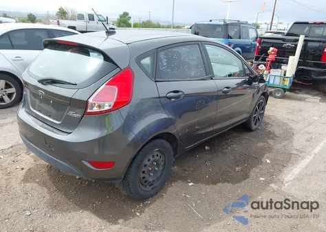 2016 Ford Fiesta Se from USA, damaged, VIN 3FADP4EJ2GM183629